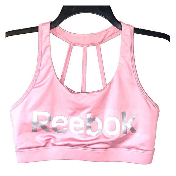 blush pink sports bra